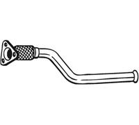 90 CV TUBO GAS SCARICO PER VAUXHALL Vivaro A Combi X83 2.0 CDTi KW 66 CV 90