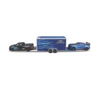 11404-1 Bburago Maisto - Team Hauler: 2 Chevrolet + rimorchio auto - 1:64