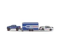11404-2 Bburago Maisto - Team Hauler: 2 Ford + rimorchio auto - 1:64