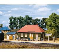 11407 Auhagen Stazione con accessori e toilette kit montaggio scala 1:87
