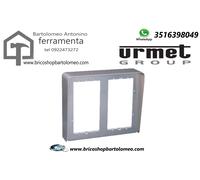 1148/32 Custodia con telaio e visiera antipioggia, 2 file 4 moduli, Sinthesi S2