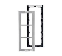 Urmet telaio porta moduli con cornice per 3 moduli 1148/63