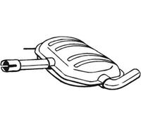 Bosal Marmitta centrale 233-487 per VW Passat (3A2/3A5)