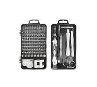 115 in 1 Cacciaviti Precisione Set, Professionali Mini Magnetici kit di Riparazione con Torx Bits, per PC, iphone, Laptop, Occhiali, Orologio, Switch, PS4, PS5, Xbox, Elettronica