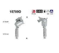 115 KW 156 CV CATALIZZATORE PER Citron C-Crosser Van VU 2.2 HDi