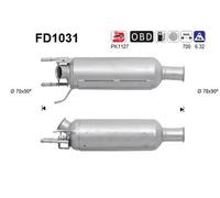 AS FD1031 Filtro antiparticolato (FAP)