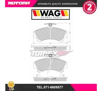 1152 Kit pastiglie freno a disco adatto a Mitsubishi-Volvo-Smart (MARCA-WAG)