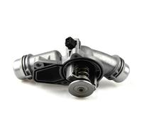 11531437040 Alloggiamento termostato di raffreddamento liquido refrigerante adatto per BMW E46 E39 X3 X5 Z3 Z4 320i 325i 330i 525i 530i Termostato motore con alloggiamento con guarnizion