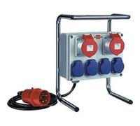 Brennenstuhl compatto distributore di corrente BKV 2/4 G IP44 - Colore Argento