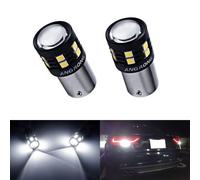 1156 382 BA15s P21W SMD 3030 Lampade LED Indicatori Bianche Retrovisione