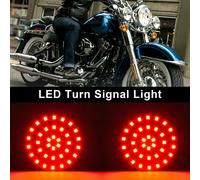 1156 LED Turn Signal Light Inserts Lamp PER Softail Touring Dyna Sportster H7