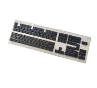 115Key Black Knights Keycap Set EDM altezza Double Shot PBT per migliorare la digitazione su computer e laptop