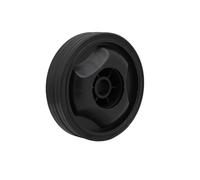 115mm OD 16.5mm Inner Dia Air Compressor Replace Part Wheel Casters Black