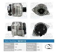 116 CV Alternatore per IVECO Daily III Bus 35S12, 35C12, 40C12 KW 85 CV 116