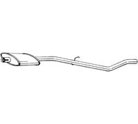 103 CV SILENZIATORE CENTRALE PER PEUGEOT 205 I Cabriolet 741B, 20D 1.6 CTi KW 76