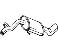 Silenziatore posteriore BOSAL 247-037