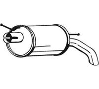 174 CV SILENZIATORE POSTERIORE PER VW Sharan 7M8, 7M9, 7M6 2.8 VR6 Syncro KW 128