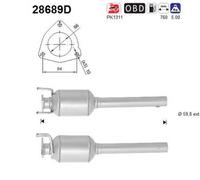 ASA Selection Catalizzatore AS 28689D per Fiat Ducato 250