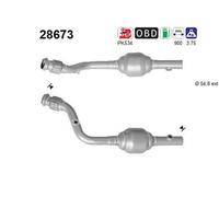 116 KW 158 CV CATALIZZATORE PER Peugeot 807 EB 2.2