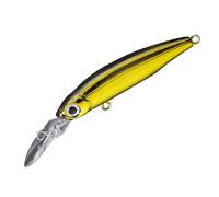 11658) SMITH STILL Area Tune Trout Minnow #13 Clear Black Gold