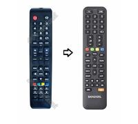 1168 Telecomando compatibile già programmato per DIGIQUEST DGQ 2212 FHD