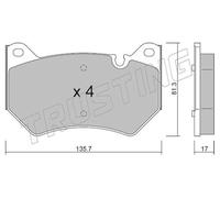 1170.0 TRUSTING PAST.FRE. AUDI Q5 II Trusting Freni