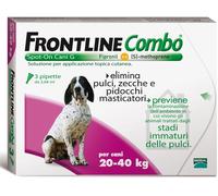 11714 FRONTLINE ANTIPARASSITARIO PULCI ZECCHE COMBO SPOT-ON 20 - 40 KG.