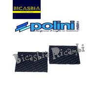 11761 - SET LASTRE POLINI IN FIBRA DI CARBONIO mm.110X100 SP.0,30 PER LAMELLE