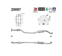 118 KW 160 CV CATALIZZATORE PER Mazda MX-5 III NC 2.0