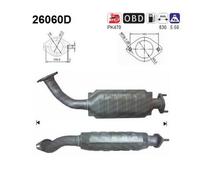 118 KW 160 CV CATALIZZATORE PER Mitsubishi Pajero III V7W, V6W 3.2 DI-D