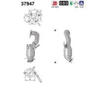 118 KW 160 CV CATALIZZATORE PER VW Tiguan 5N 1.4 TSI 4motion