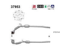 118 KW 160 CV CATALIZZATORE PER VW Passat 3C2 1.8 TSI