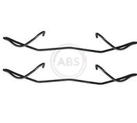 1180Q A.B.S. Kit accessori, Pastiglia freno per ALFA ROMEO,CHRYSLER,CITROËN,DACI