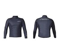 118290140var - windbreaker del motociclo della giacca della motocicletta COLORE NERO TAGLIA 58/XXL