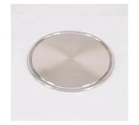 119 mm O/D 304 in acciaio inox 4 "Tri morsetto ghiera di arresto tappo tappo Homebrew tubo raccordo