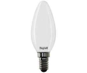 119 Q.TA' 10 BEGHELLI LED TV OLIVA E14 5W 56532 CALDA 3000K