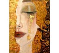 11Ct Lacrime D'Oro Fai Da Te Fatto A Mano Cucito Kit Ritratto Dipinto Ad Olio Cross Stitch Kits Needlework Diy Embroidery Kit 11Ct Kits De Bordado Punto Cruz Gama Completa De Kits De Inici 30x40cm