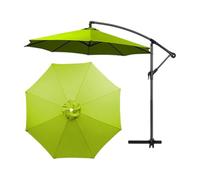 11ft Cantilever Patio Umbrella Replacement Canopy - Polyester Fabric 330x330cm 8 Rib Design Single Cover UV Resistant Waterproof 2026 Upgraded Version - Outdoor Shade Replacement