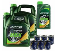 11L FANFARO Dsx 15W-40 Api CG-4 / Sl olio motore Incl. Motore Flush Doctor