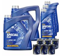 11L MANNOL 7512 Special Plus 10W-30 olio motore Api Sn Acea A3/B3 Incl.
