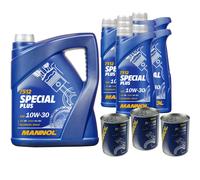11L MANNOL 7512 Special Plus 10W-30 Olio Motore API SN ACEA A3/B3 Motor Doctor
