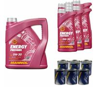 11L MANNOL Energy Premium 5W-30 Api Sn / CH-4 olio motore Incl. Flush Dottore
