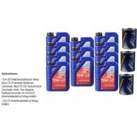 11L olio motore Liqui Moly Touring High-Tech 15W-40 3xMotor Flush