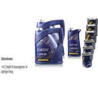 11L Olio Motore MANNOL Classic 10W-40 3x