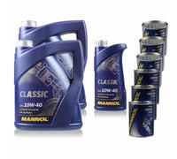 11L Olio Motore MANNOL Classic 10W-40 3xMotor Doctor+Motor Flush