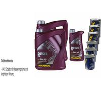 11L Olio Motore MANNOL Diesel TDI 5W-30 3xStop Perdite+Dottore Del Motore