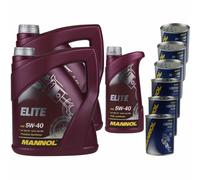 11L Olio Motore MANNOL Elite 5W-40 3xMotor Doctor+Flush Motore