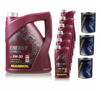 11L Olio Motore MANNOL Energy Combi LL 5W-30 3x
