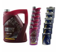11L Olio Motore MANNOL Energy Formula PD 5W-40 Per Fiat 500 1.2 0.9 VW UP Golf V