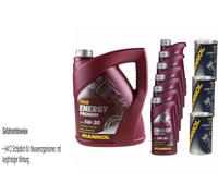 11L Olio Motore MANNOL Energy Premium 5W-30 3x MANNOL Leak-Stop ADDITIV